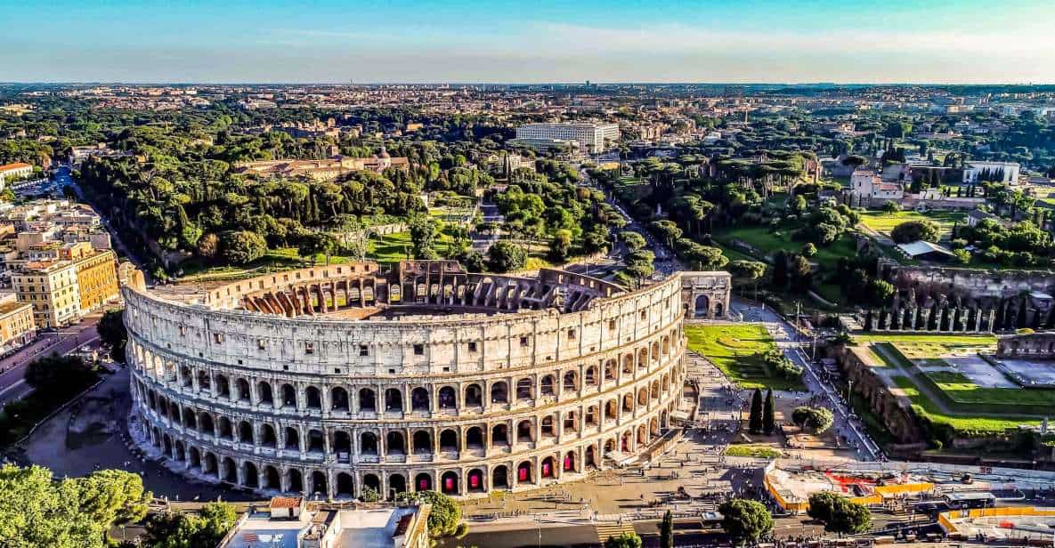 flights to Europe - the Colosseum